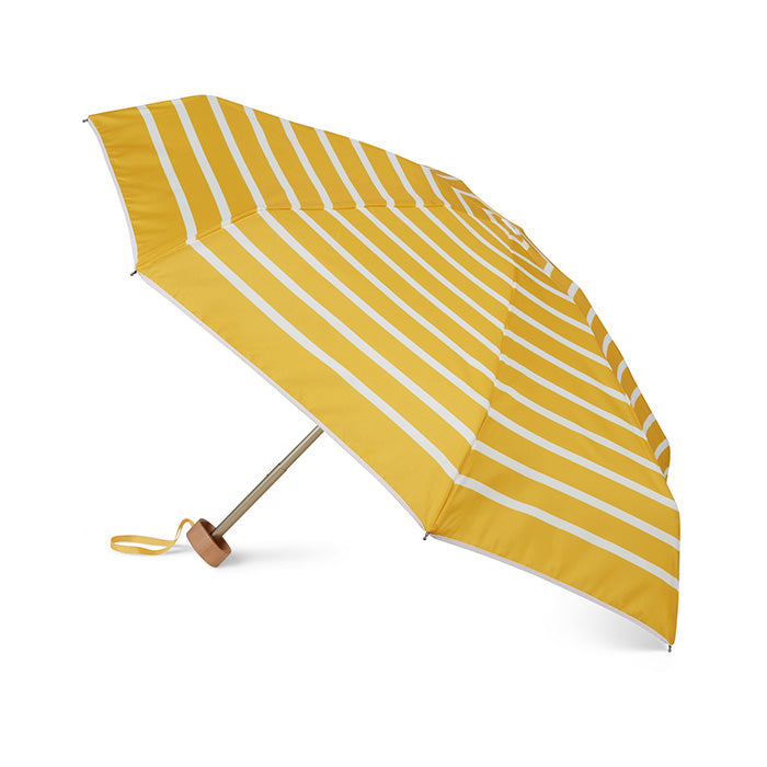 ANATOLE FOLDING COMPACT UMBRELLA -STRIPES