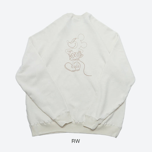 UNDYED MICKEY SWEAT CREW