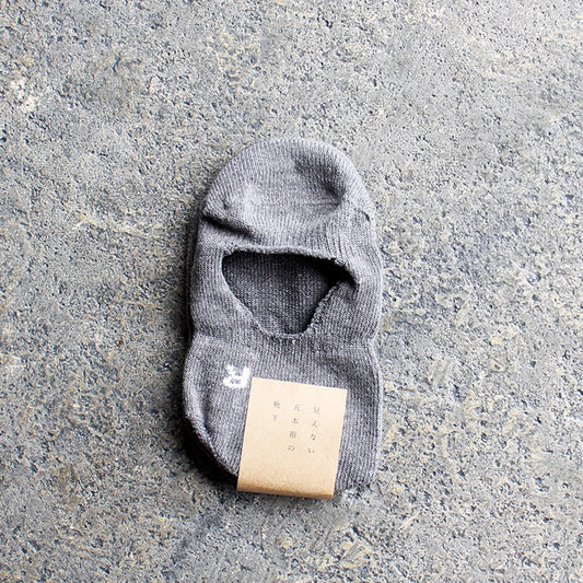 見えない五本指の靴下 LOAFER SOLID