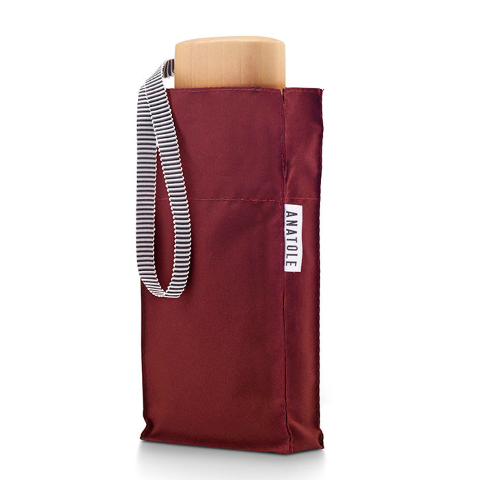 ANATOLE FOLDING COMPACT UMBRELLA -SOLID