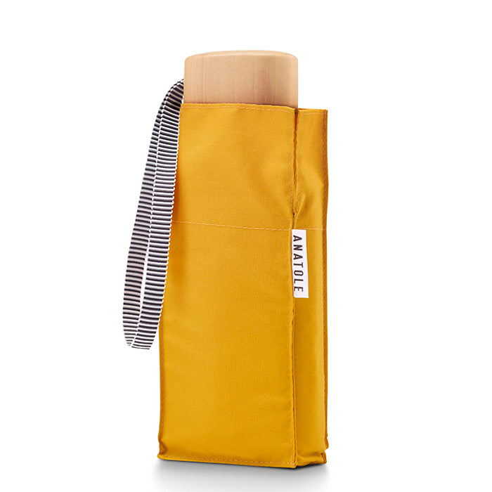 ANATOLE FOLDING COMPACT UMBRELLA -SOLID