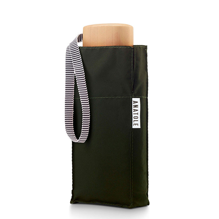 ANATOLE FOLDING COMPACT UMBRELLA -SOLID