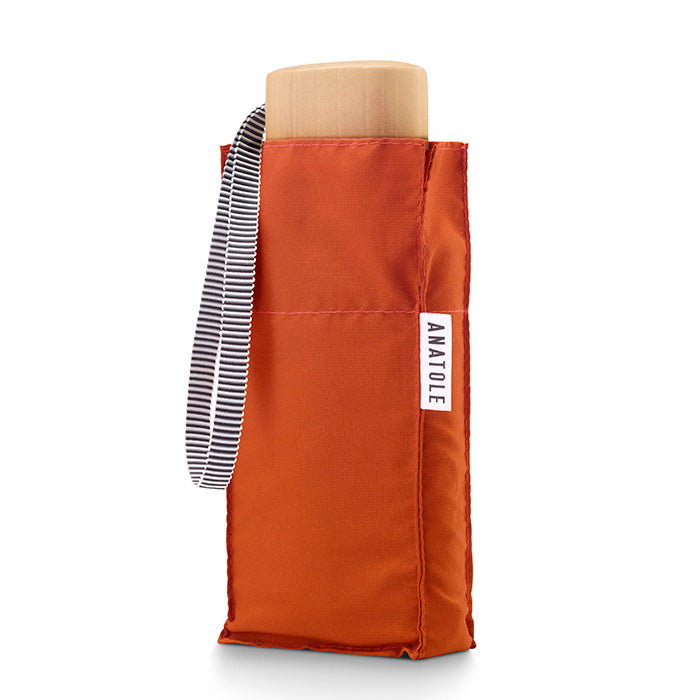 ANATOLE FOLDING COMPACT UMBRELLA -SOLID