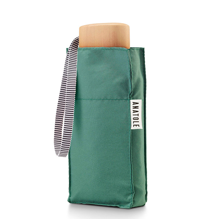 ANATOLE FOLDING COMPACT UMBRELLA -SOLID