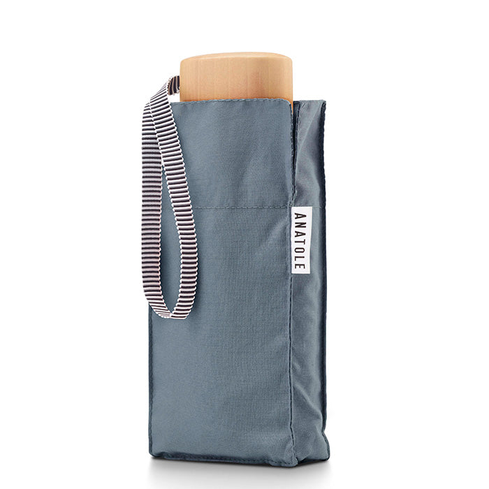 ANATOLE FOLDING COMPACT UMBRELLA -SOLID