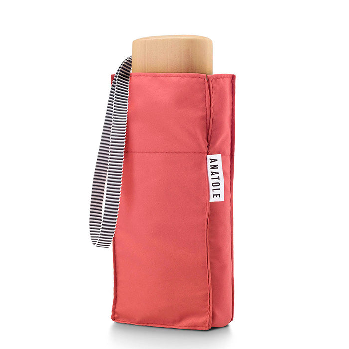 ANATOLE FOLDING COMPACT UMBRELLA -SOLID