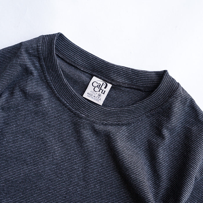 CAL CRU S/S STRIPE TEE