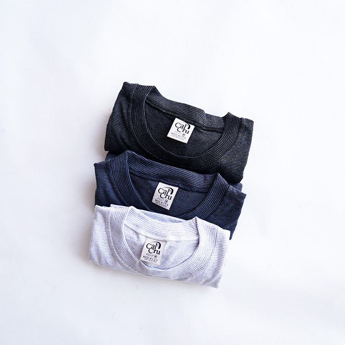 CAL CRU S/S STRIPE TEE