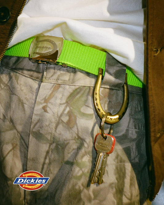 Dickies Extended by GORO NAKATSUGAWA(MIN-NANO) DK 馬蹄LOGO GI BELT MN