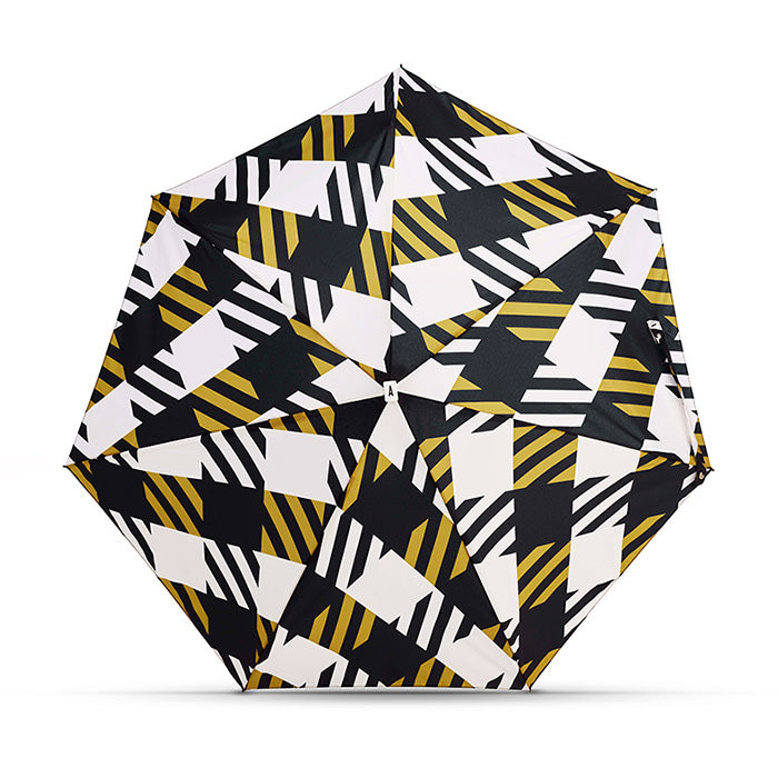 ANATOLE FOLDING COMPACT UMBRELLA -TWEED