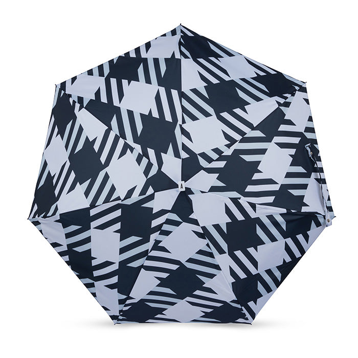 ANATOLE FOLDING COMPACT UMBRELLA -TWEED