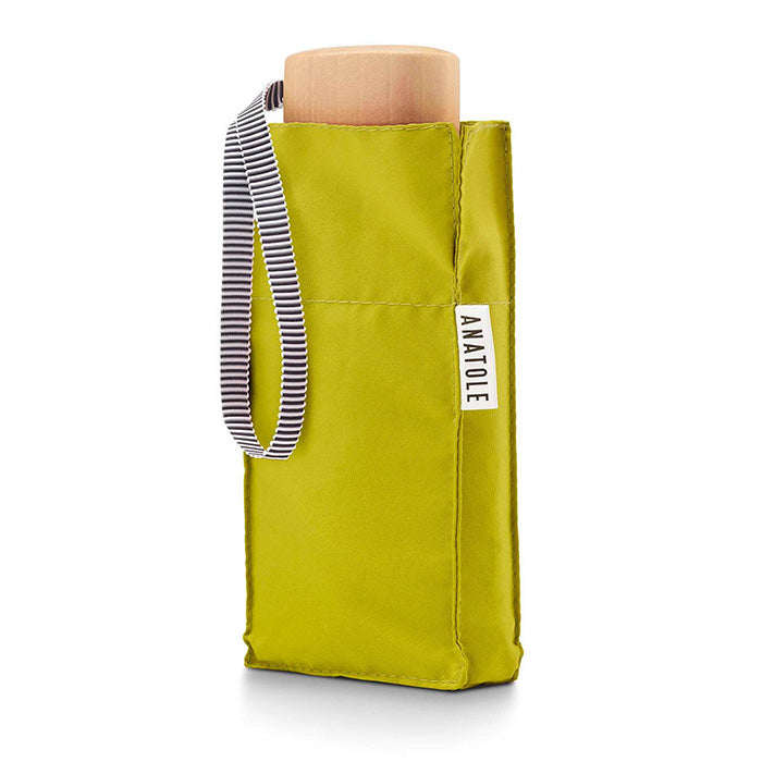 ANATOLE FOLDING COMPACT UMBRELLA -SOLID