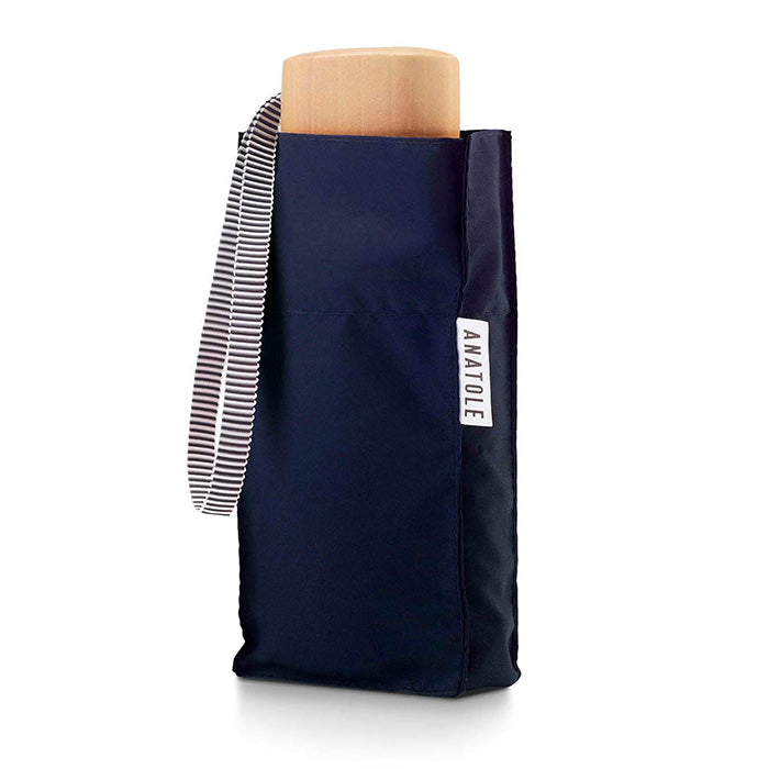 ANATOLE FOLDING COMPACT UMBRELLA -SOLID