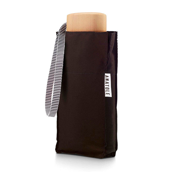 ANATOLE FOLDING COMPACT UMBRELLA -SOLID