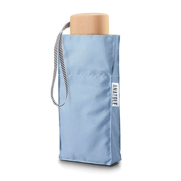 ANATOLE FOLDING COMPACT UMBRELLA -SOLID