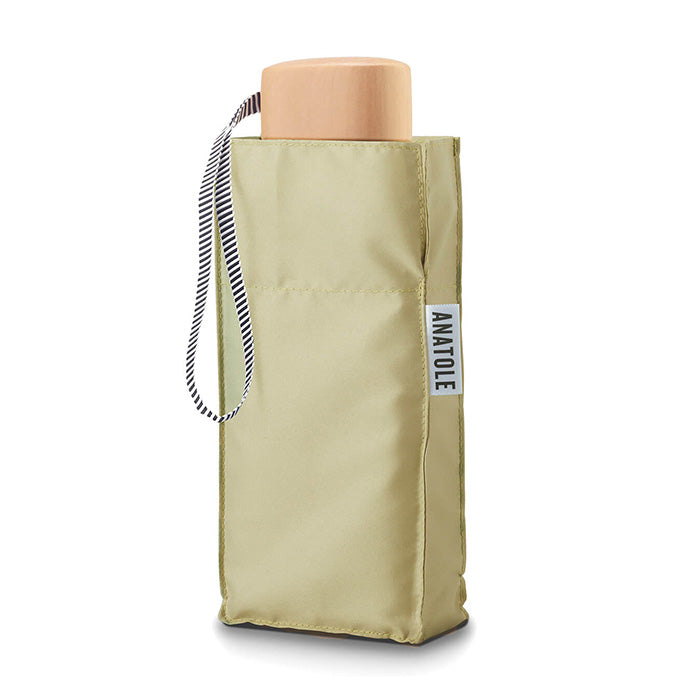 ANATOLE FOLDING COMPACT UMBRELLA -SOLID