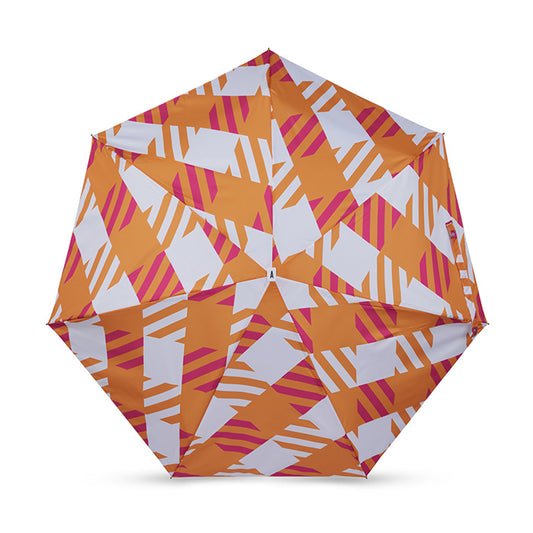 ANATOLE FOLDING COMPACT UMBRELLA -TWEED