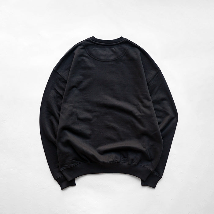 ATELIER AMELOT PRINT SWEAT -BLACK