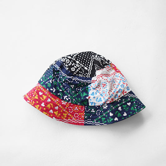 redad and fluffy BANDANA BASKET HAT