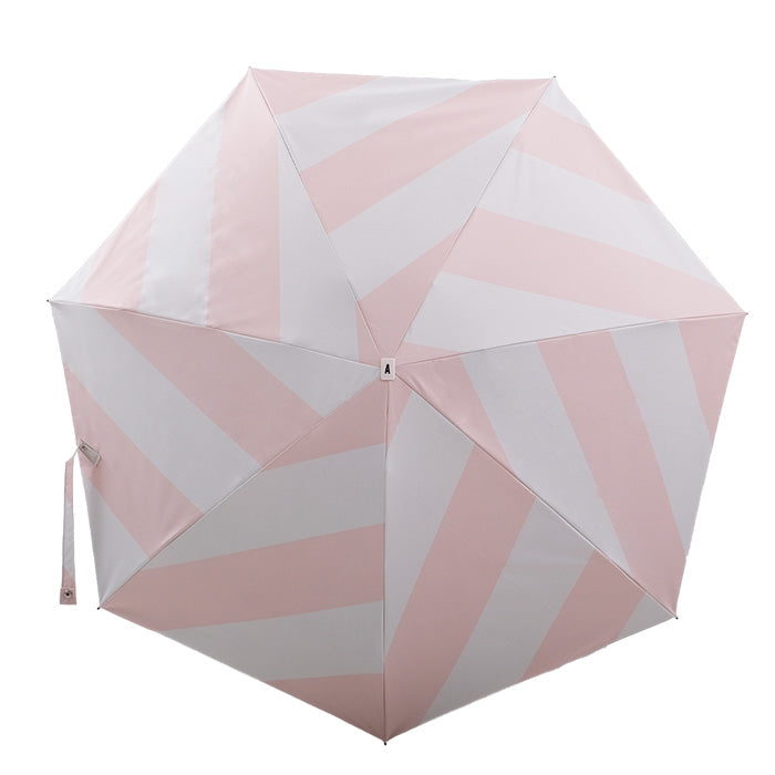 ANATOLE UV PROTECTION FOLDING COMPACT UMBRELLA -SWIRL