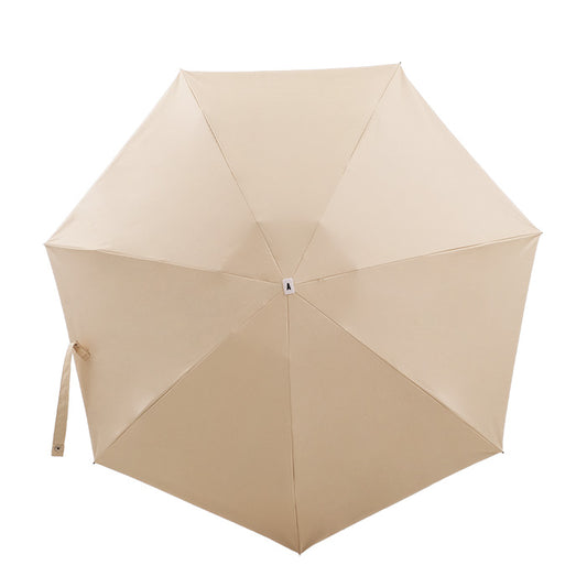 ANATOLE UV PROTECTION FOLDING COMPACT UMBRELLA -SOLID