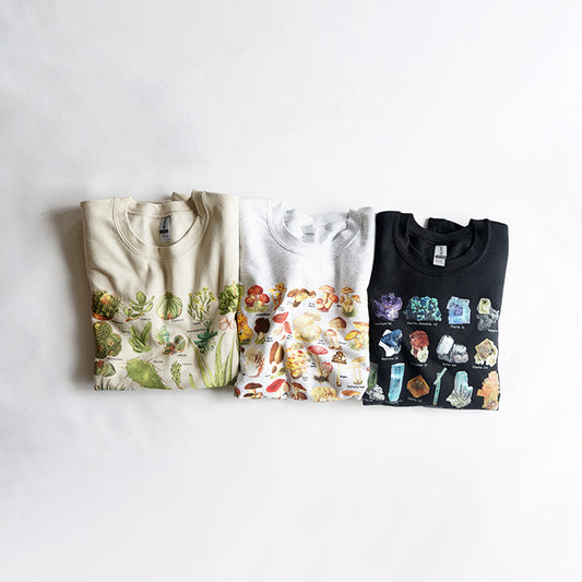 ATLAS SCREEN PRINTING PRINT CREW NECK SWEAT