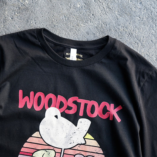 BLUESCENTRIC BIRD & GUITAR WOODSTOCK T-SHIRT