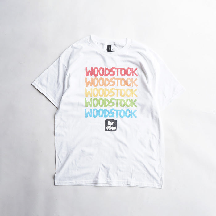 BLUESCENTRIC WOODSTOCK RAINBOW T-SHIRT