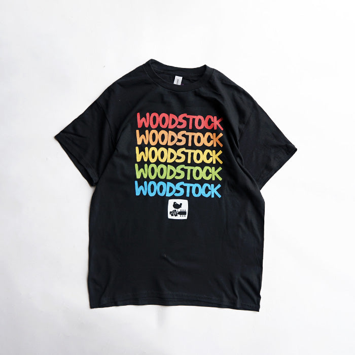 BLUESCENTRIC WOODSTOCK RAINBOW T-SHIRT