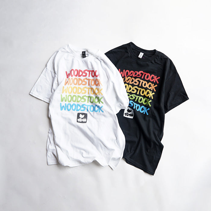 BLUESCENTRIC WOODSTOCK RAINBOW T-SHIRT