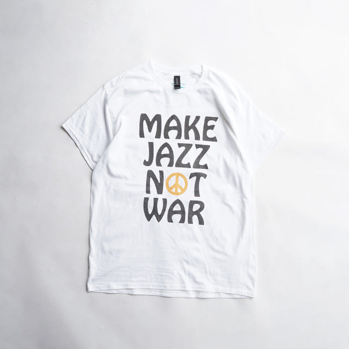 BLUESCENTRIC MAKE JAZZ NOT WAR T-SHIRT