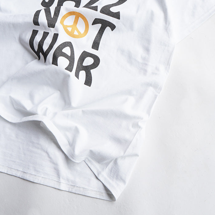 BLUESCENTRIC MAKE JAZZ NOT WAR T-SHIRT