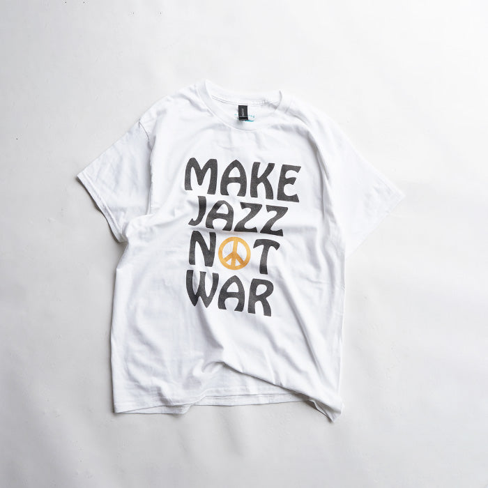 BLUESCENTRIC MAKE JAZZ NOT WAR T-SHIRT