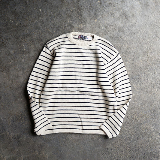 Binghamton Knitting Company Striped Crew