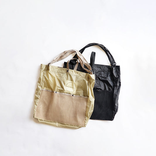 BURLAP OUTFITTER FOLDING SHOULDER TOTE