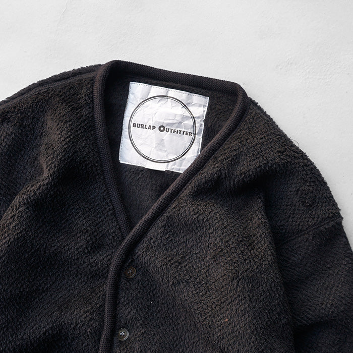 BURLAP OUTFITTER SOLID FLEECE CARDIGAN