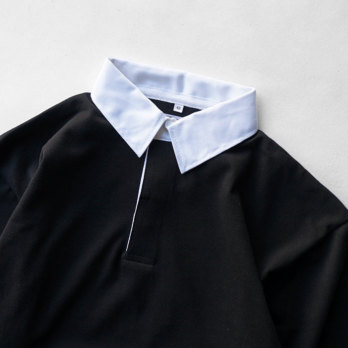 BRICK SPORTSWEAR CLASSIC RUGBY JERSEY -SOLID