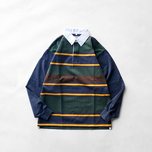 BRICK SPORTSWEAR CLASSIC RUGBY JERSEY -STRIPE