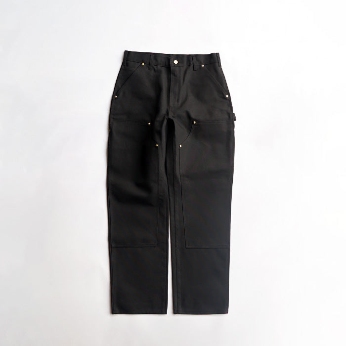 CARHARTT B01 DOUBLE-FRONT WORK DUNGAREE / BLACK