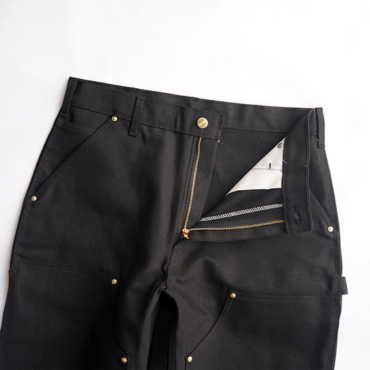 CARHARTT B01 DOUBLE-FRONT WORK DUNGAREE / BLACK