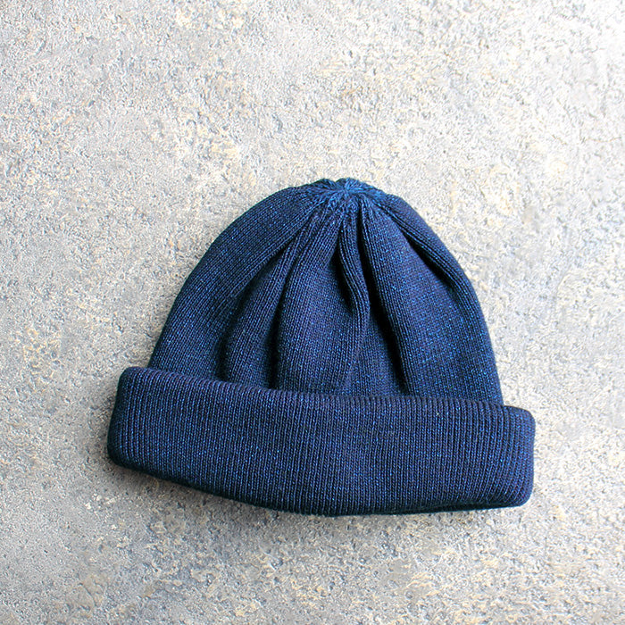 CONNECT/S COTTON W WATCHCAP -INDIGO
