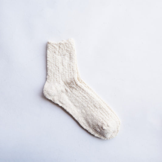 CONNECT/S LIGHT WEIGHT SLUB QUATER SOCKS