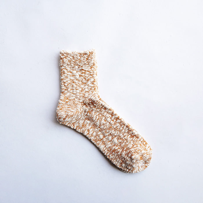 CONNECT/S LIGHT WEIGHT SLUB QUATER SOCKS