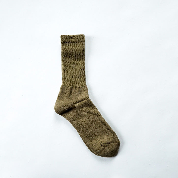 CONNECT/S ORGANIC COTTON PILE CREW SOCKS