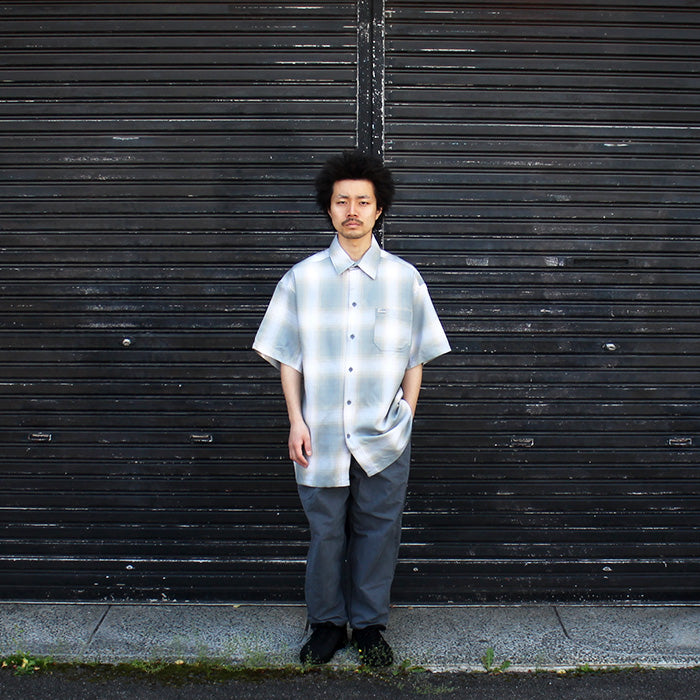 【40%OFF】CalTop OMBRE CHECK S/S SHIRTS