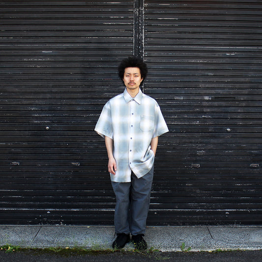 CalTop OMBRE CHECK S/S SHIRTS