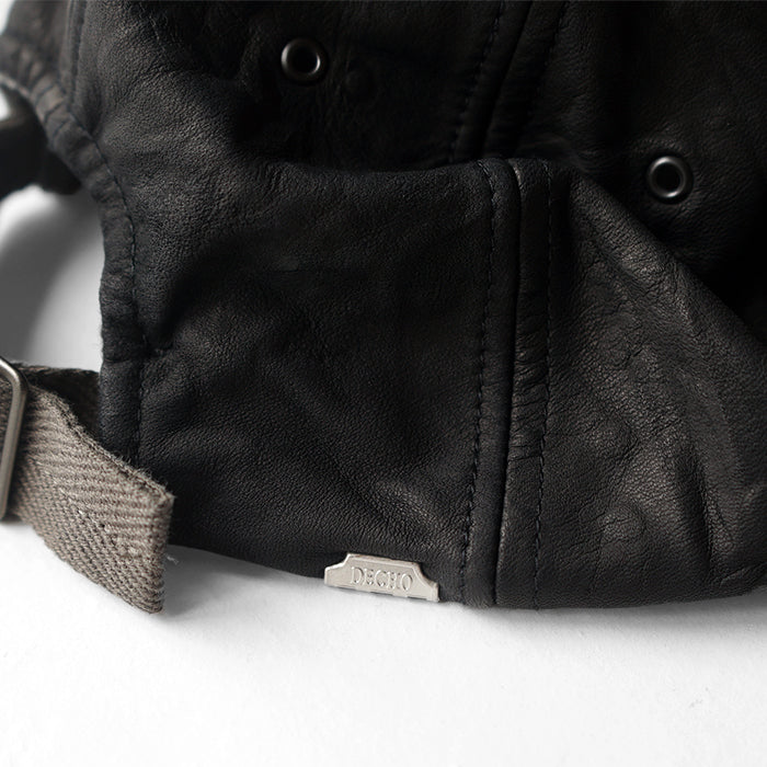 DECHO LEATHER 6 PANEL CAP