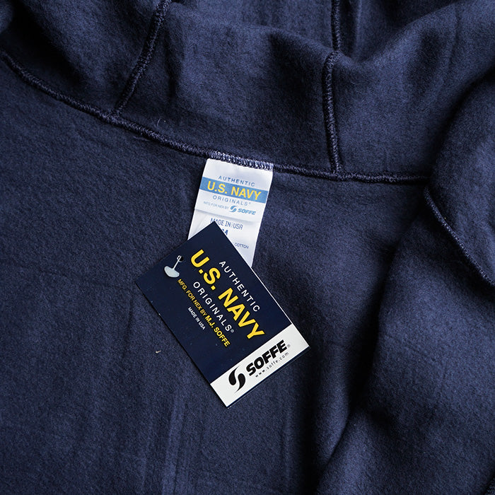 DEADSTOCK SOFFE社製 U.S.NAVY PT F/ZIP HOODIE