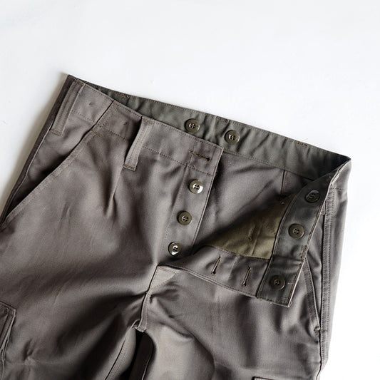 DEAD STOCK GERMAN ARMY MOLESKIN CARGO PANTS -OLIVE