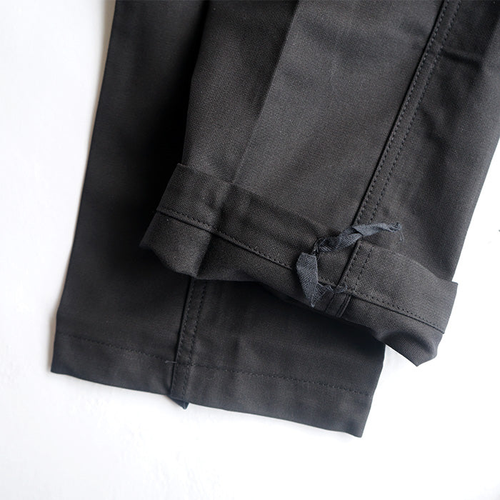 DEAD STOCK GERMAN ARMY MOLESKIN CARGO PANTS -BLACK
